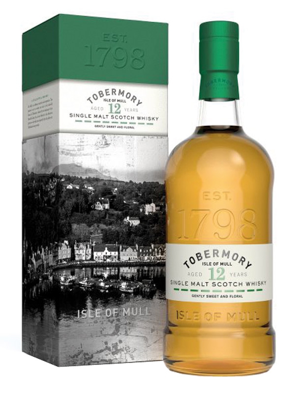 Tobermory 12 Jahre Single Malt Whisky 700 ml - 46,3%