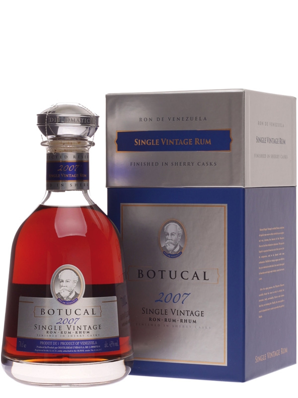 Ron Botucal Rum Single Vintage 2007 700 ml - 43%