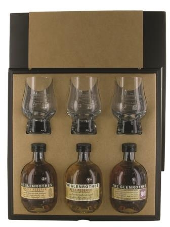Glenrothes Whisky Set (Select / 2001 / Alba) 3 x 100 ml - 42%