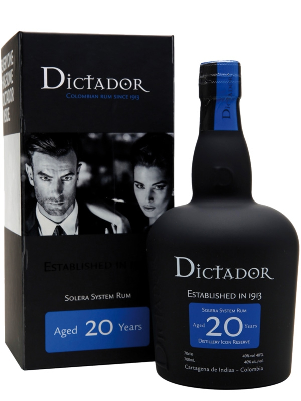 Dictador 20 Jahre Solera Icon Reserve Rum 700 ml - 40%
