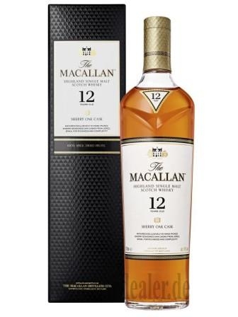 Macallan 12 Jahre Sherry Oak 700 ml - 40%