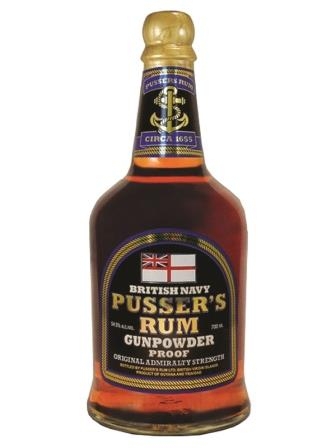Pusser´s Gunpowder British Navy Rum 700 ml - 54,5%