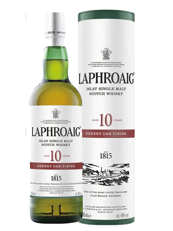 Laphroaig Sherry Oak 10 Jahre Islay Single Malt 700 ml - 48%