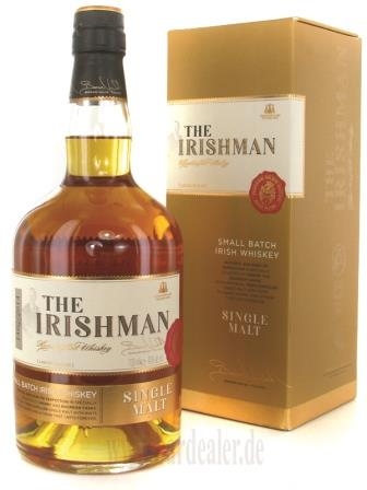 The Irishman Single Malt Irish Whiskey 700 ml - 40%