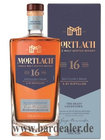 Mortlach Single Malt 16 Jahre Distiller's Dram 700 ml - 43,4%