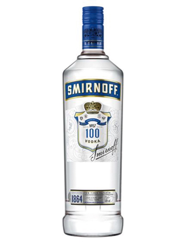 Smirnoff Blue Label Vodka Maxi 1000 ml - 50%