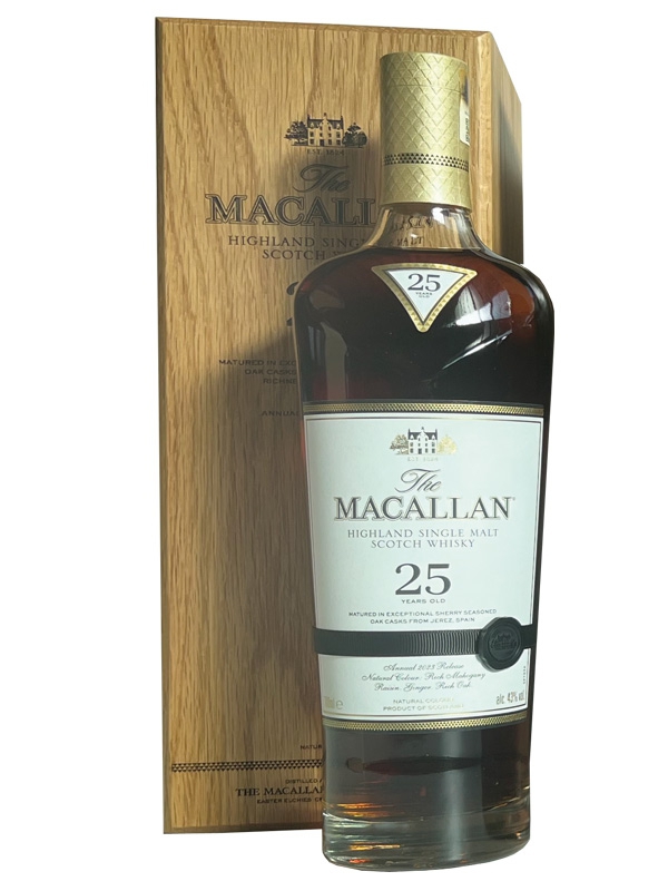 Macallan 25 Jahre Sherry Oak 700 ml - 43%