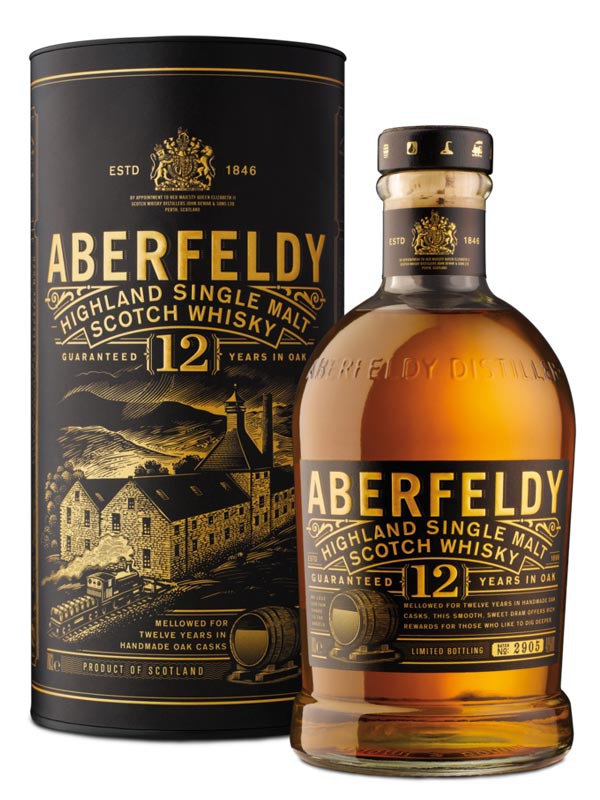 Aberfeldy Single Malt Whisky 12 Jahre 700 ml - 40%
