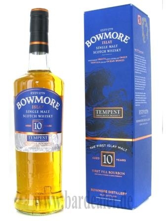 Bowmore 10 Jahre Tempest Batch 5 700 ml - 55,9%