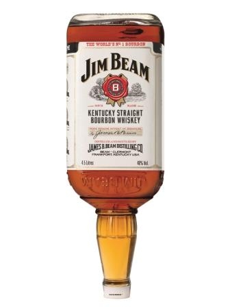 Jim Beam Bourbon Whiskey 4,5 Ltr. 4500 ml - 40%