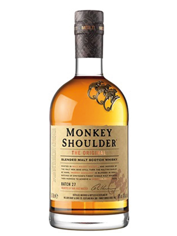 Monkey Shoulder Blended Triple Malt Whisky 700 ml - 40%
