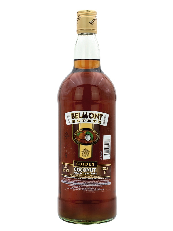 Belmont Estate Gold Coconut Rum 700 ml - 40%