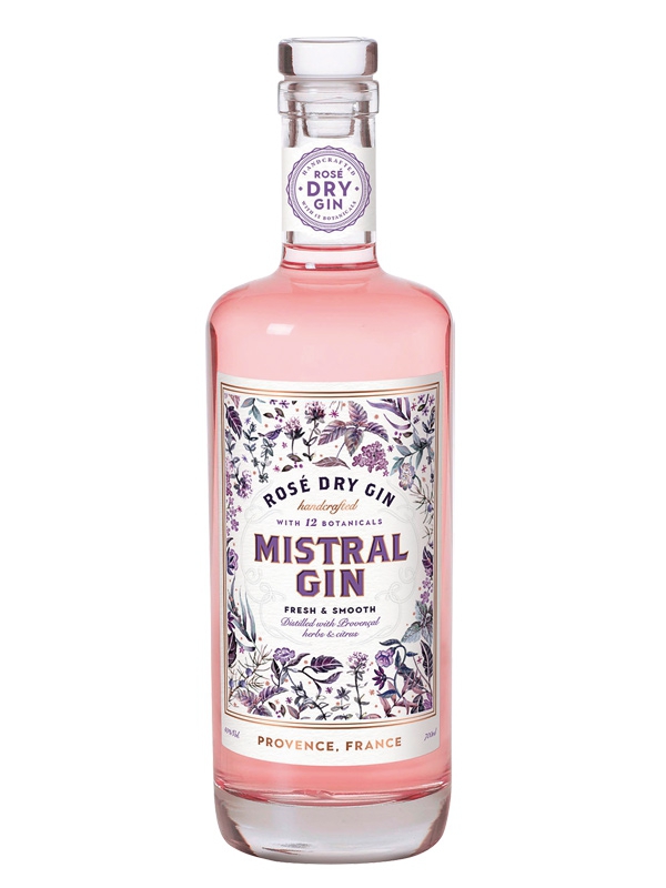 Mistral Pink Gin de la Provence 500 ml - 40%