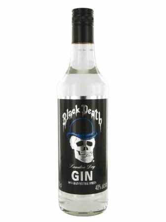 Black Death London Dry Gin 700 ml - 40%