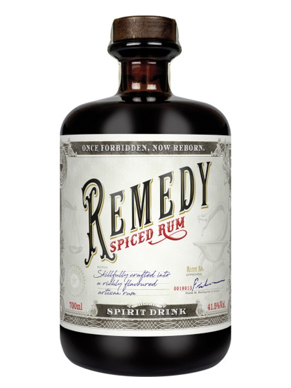 Remedy Spiced Rum 700 ml - 41,5%