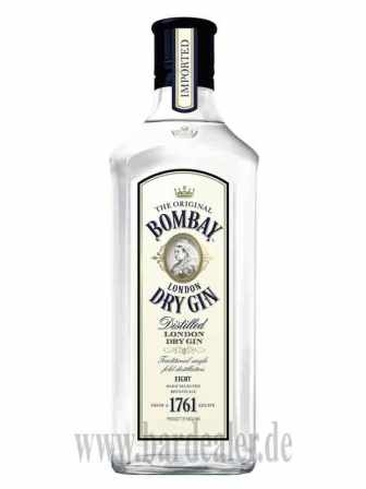 Bombay White Label Original Dry Gin 700 ml - 37,5%