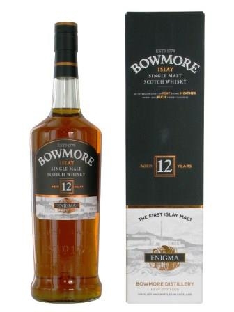 Bowmore Enigma 12 Jahre Whisky 1000 ml - 40%
