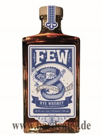 FEW Immortal Rye Whiskey (tea infused) 700 ml - 46,5%
