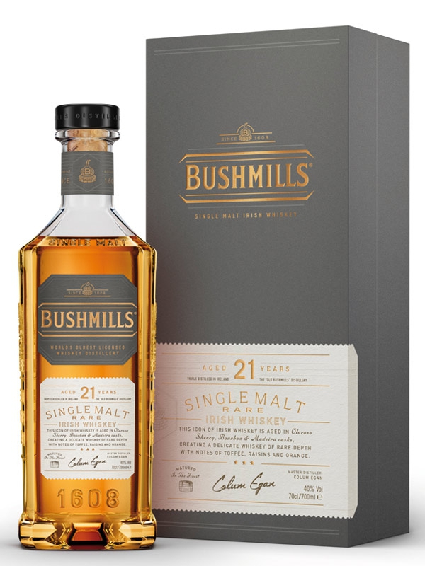 Bushmills 21 Jahre Whisky 700 ml - 40%