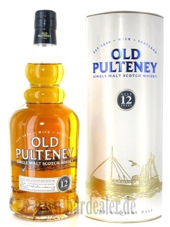 Old Pulteney 12 Jahre Single Malt Whisky 700 ml - 40%