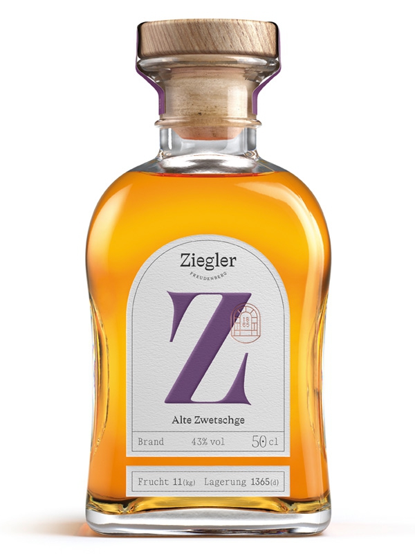 Ziegler Alte Zwetschge Edelbrand 500 ml - 43%