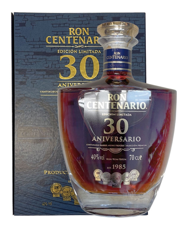 Ron Centenario Edicion Limitada 30 700 ml - 40%