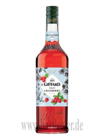 Giffard Cranberry Sirup Maxi 1000 ml