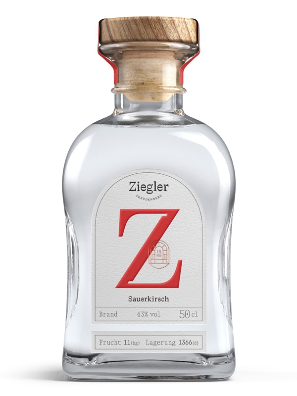 Ziegler Sauerkirschbrand 500 ml - 43%