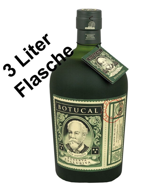 Ron Botucal Reserva Exclusiva Rum 3L Grossflasche 3000 ml - 40%
