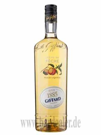 Giffard Creme de Peche (Pfirsich) Likör Maxi 1000 ml - 16%