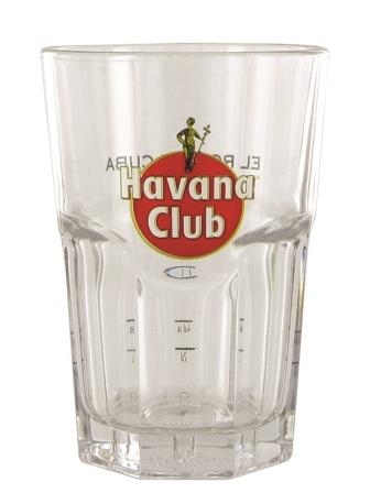 Havana Club Glas mit Aufdruck 340 ml