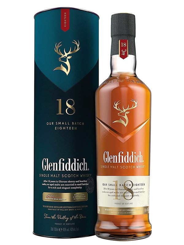 Glenfiddich Single Malt Whisky 18 Jahre 700 ml - 40%