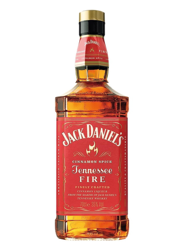 Jack Daniels Tennessee Fire Whiskey mit Zimt 700 ml - 35%