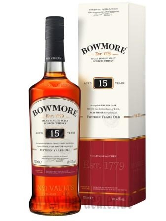 Bowmore Single Malt Whisky 15 Jahre 700 ml - 43%