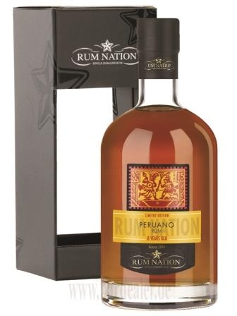Rum Nation Peruano 8 Jahre 700 ml - 42%