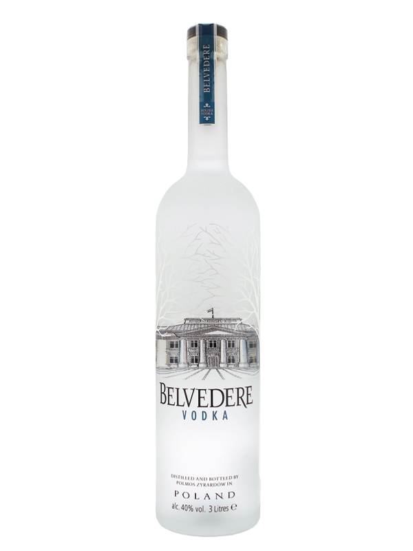 Belvedere 3 Liter Luminous Vodka 3000 ml - 40%