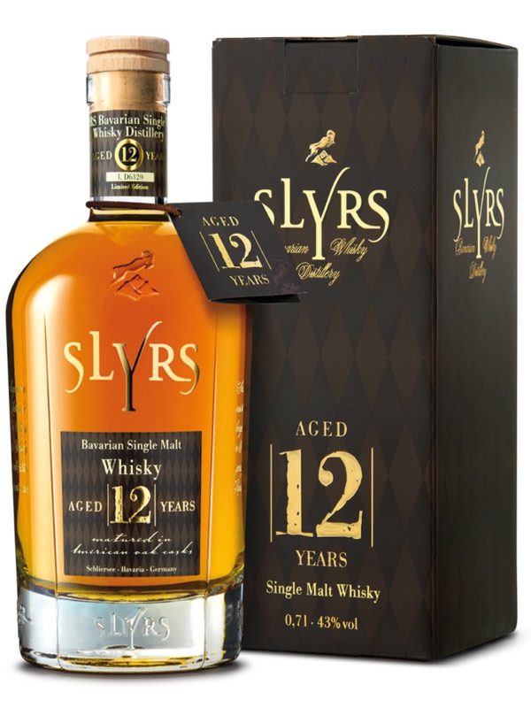 Slyrs 12 Jahre Bavarian Single Malt Whisky 700 ml - 43%