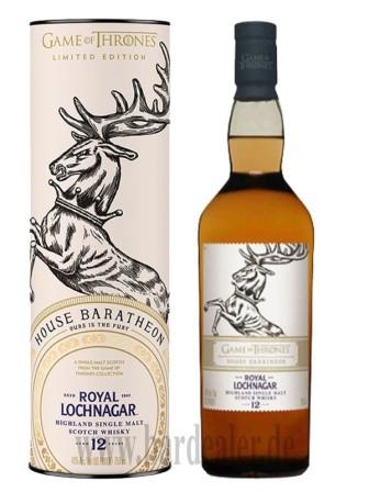 Royal Lochnagar Game of Thrones Whisky Baratheon 700 ml - 40%