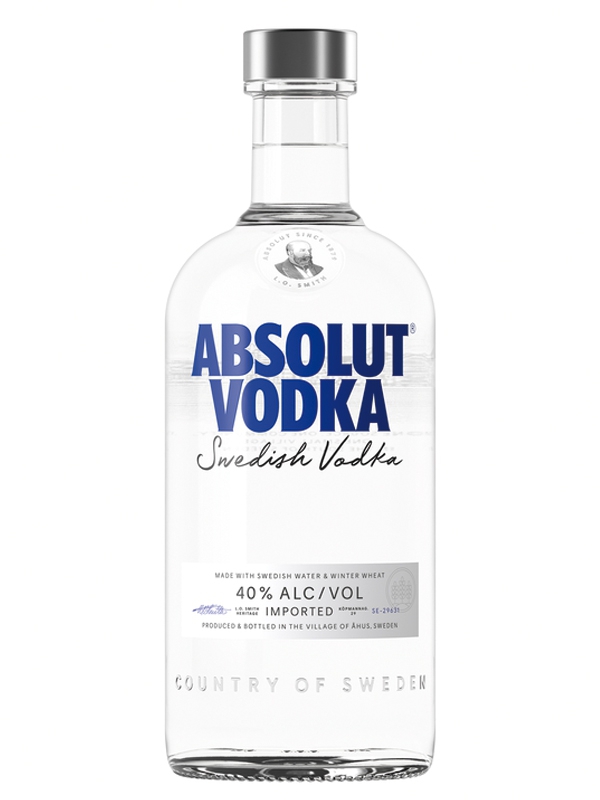 Absolut Blue Vodka Halbe 500 ml - 40%