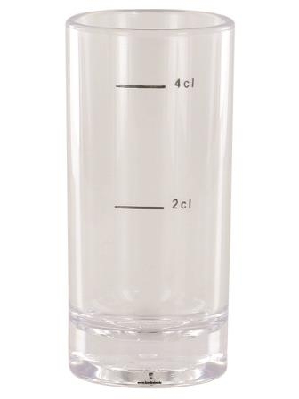 Schnapsglas Mehrweg Polycarbonat Kunstoff 40 ml