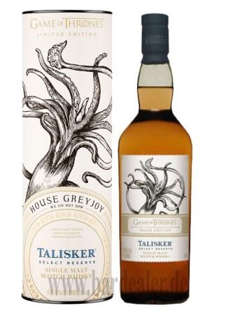 Talisker Game of Thrones Whisky House Greyjoy 700 ml - 45,8%
