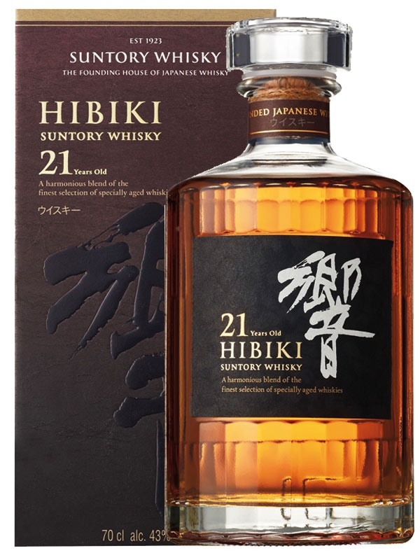 Suntory Hibiki 21 Jahre Blended Whisky 700 ml - 43%