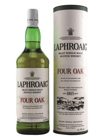 Laphroaig Four Oak Single Malt Whisky 1000 ml - 40%