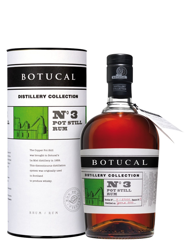 Botucal Distillery Collection No 3 Pot Still Rum 700 ml - 47%