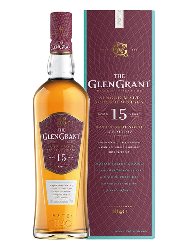 Glen Grant 15 Jahre Single Malt Whisky 700 ml - 50%