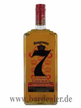 Seagram's 7 Crown Cherry Whisky Likör Maxi 1000 ml - 35,5%