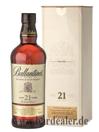 Ballantine's Blended Scotch Whisky 21 Jahre 700 ml - 40%