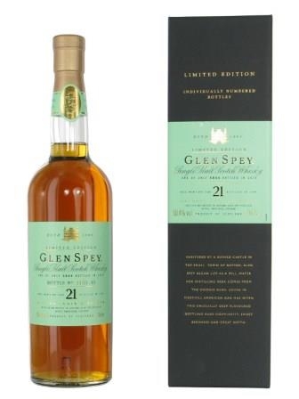 Glen Spey 21 Jahre Cask Strength Whisky 700 ml - 50,4%