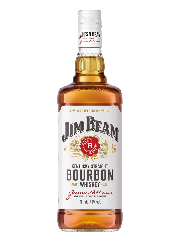 Jim Beam Bourbon Whiskey Maxi 1000 ml - 40%