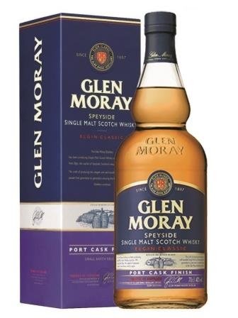 Glen Moray Port Cask Finish Single Malt Whisky 700 ml - 40%